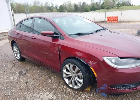 2015 Chrysler 200 S from USA, damaged, VIN 1C3CCCBB1FN687767